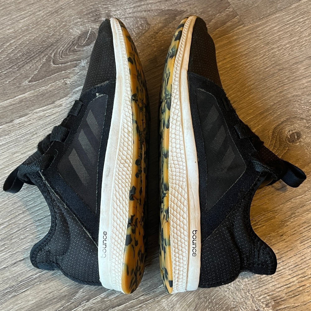 Adidas Edge Lux Black Gum Running Training Shoes Womens 7.5 UK‎ 6 EU 39 1/3